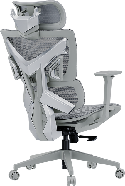 Fotel gamingowy Anda Seat X-Air Mega XL Mesh Ash Gray (AD-WY-01-GGF) - obraz 5