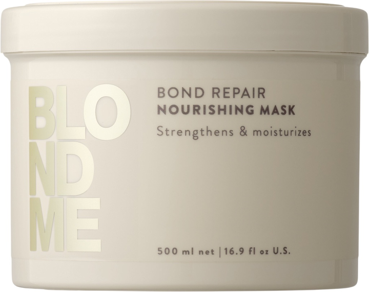 Maska nawilżająca do włosów blond Schwarzkopf Professional Blondme Bond Repair 500 ml (4067971082028) - obraz 1