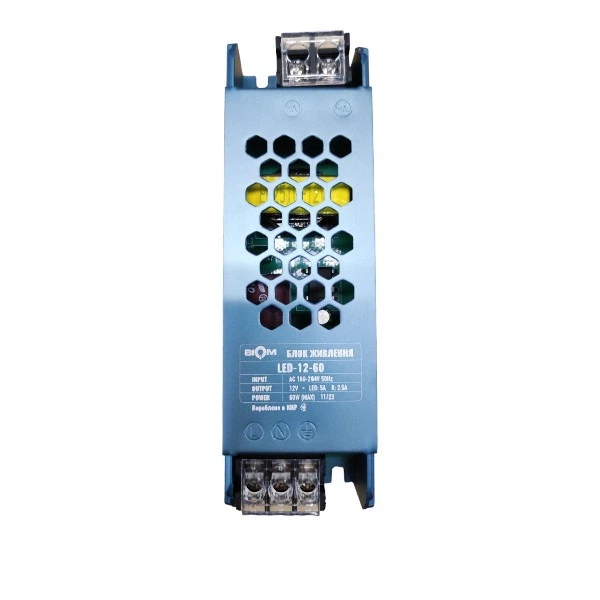 Блок питания BIOM DC12 60W 5А LED-12-60 - изображение 2