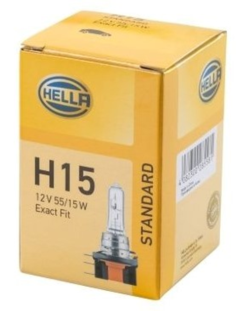 Żarówka Hella H15 15/55W 12V (8GJ168119001) (4082300285581) - obraz 1