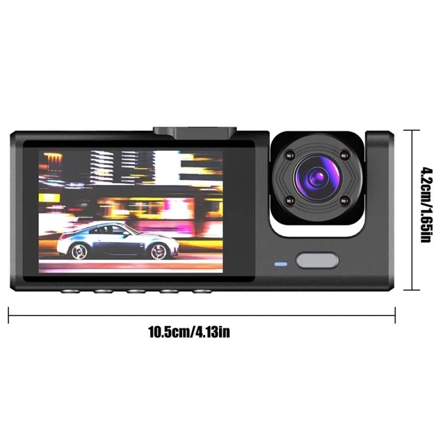 Відеореєстратор 3 камери Full HD 1080 XPRO Traffic Recorder (45792-_619) - изображение 8