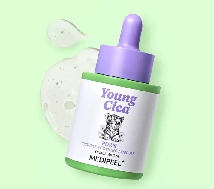 Сироватка для обличчя Medi-Peel Young Cica PDRN Trouble Soothing Ampoule заспокійлива 50 мл (8809941824308) - зображення 2