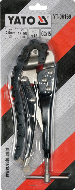 Obcinak łańcuchowy Yato do rur wydechowych YT-06169 (5906083087844) - obraz 3