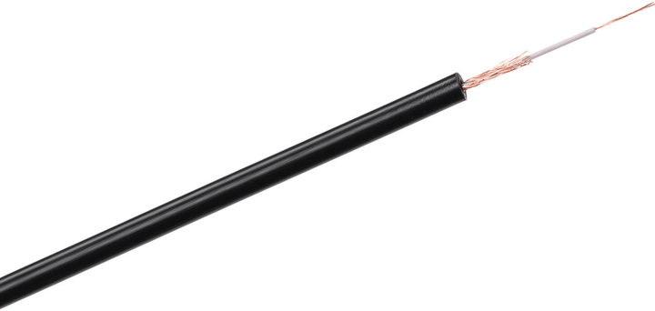 Мікрофонний кабель Azusa 4 мм mono 100 м Black (5901436708179) - зображення 2