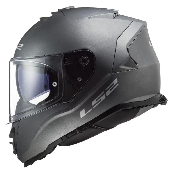 Мотошолом LS2 FF800 Storm 2 Solid Matt Titanium - M - зображення 2