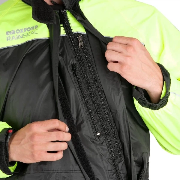 Дощовик Oxford Rainseal Oversuit Black/Fluo - XL - зображення 3