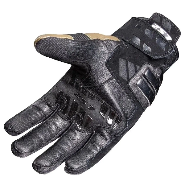 Мото рукавички LS2 Octane WP Leather Man Gloves Black Green - M - зображення 2
