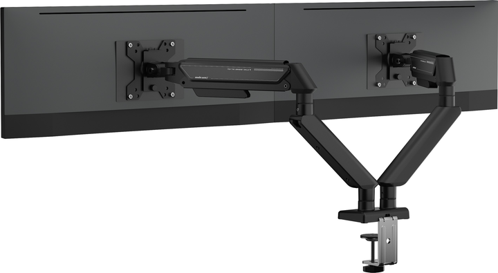 Настільне кріплення для моніторів Anda Seat Stealth II Duo 17-32" Black (AD-W-A6D-2S-BB) - зображення 8