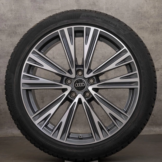 Литые диски Audi OEM 4K0601025J R20 W8.5 PCD5x112 ET43 DIA66.6 (graphite) - Фото 1 Литые диски Audi OEM 4K0601025J R20 W8.5 PCD5x112 ET43 DIA66.6 (graphite) - изображение 1