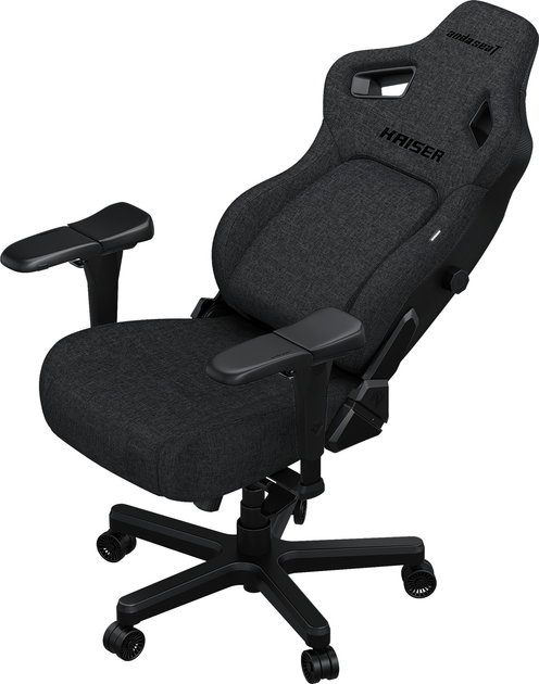 Крісло ігрове Anda Seat Kaiser 4 L Dark Gray Fabric (AD12YDDC-L-20-GB-CF) - зображення 14