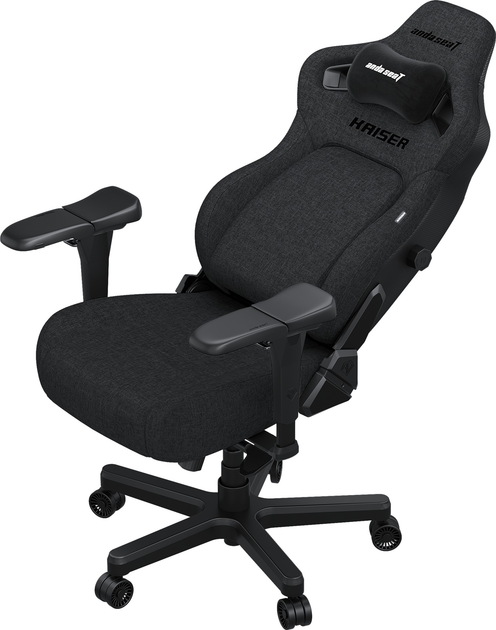 Крісло ігрове Anda Seat Kaiser 4 L Dark Gray Fabric (AD12YDDC-L-20-GB-CF) - зображення 15