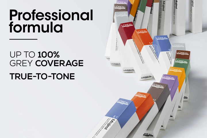 Фарба для волосся L’Oreal Professionnel Paris Majirel 6.1 Dark Ash Blond 50 мл (3474634001608) - зображення 3