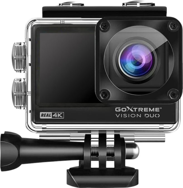 Kamera wideo EasyPix GoXtreme Vision Duo 4K Black (4260041686311) - obraz 6