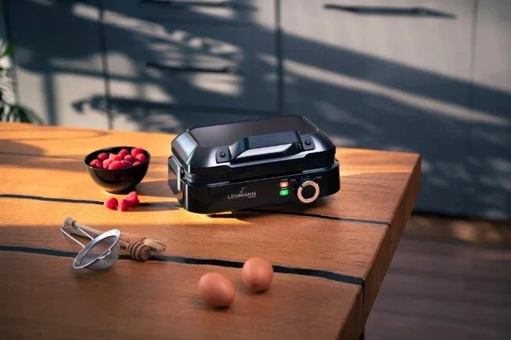 Вафельница Lehmann Crisp с антипригарным покрытием и регулировкой температуры 2000 Вт (Crisp) - изображение 9