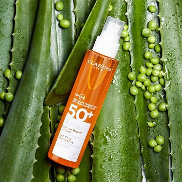 Сонцезахисний спрей Clarins Sun Care SPF50+ 150 мл (3380810374421) - зображення 4