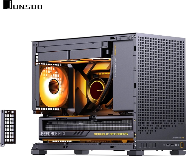 Корпус Jonsbo D32 PRO Black – фото, отзывы, характеристики в