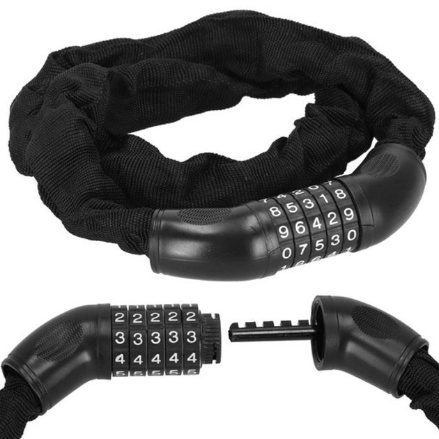 Zapięcie rowerowe na klucz Springos 98 cm BA0028 (5907719447964) - obraz 1