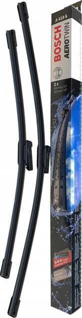 Pióro wycieraczki samochodowej Bosch Aerotwin A419S 600/450 mm 2 szt (BS 3397014419) - obraz 3