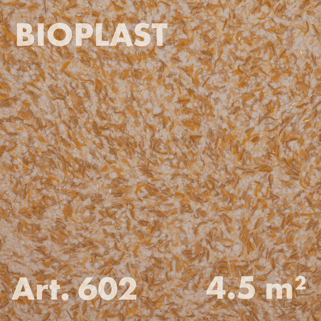 Жидкие обои Bioplast Арт. 602, 1кг, 4.5 м², целлюлозное волокно, желтый (желто-бежевый) - Фото 1 Жидкие обои Bioplast Арт. 602, 1кг, 4.5 м², целлюлозное волокно, желтый (желто-бежевый) - изображение 1