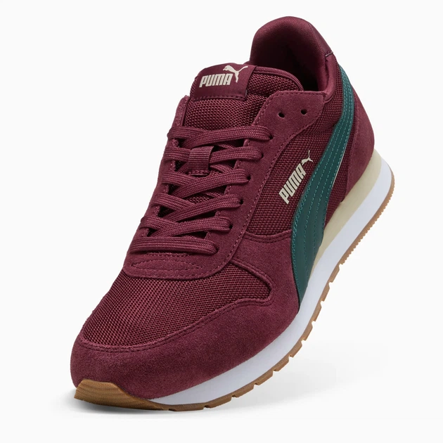 Мужские кроссовки Puma ST MILER 40162221 39 (6UK) 25 см Ruby Shimmer/Green Terrain/Desert Dust/Gum (4069156600751) - изображение 5