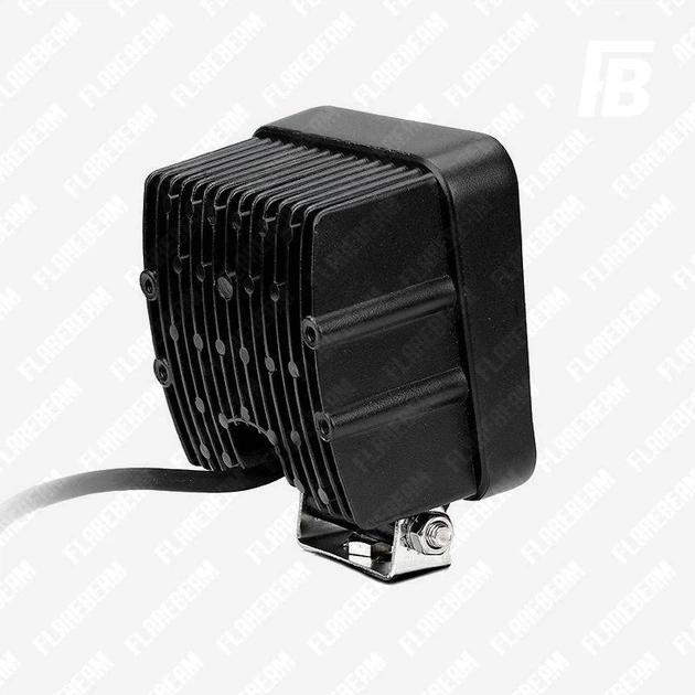 Фара FlareBeam WL-40S дополнительного света светодиодная (LED) 40 Вт квадратная 4.3" 12–24 В Cree*04 flood - изображение 3