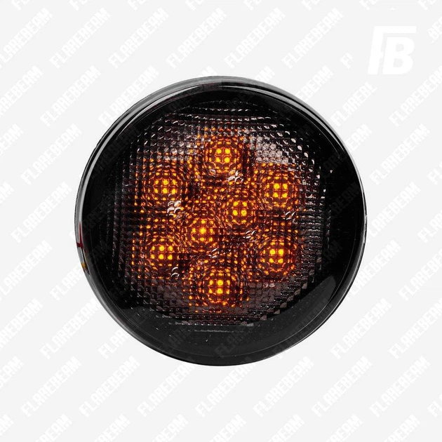Покажчики повороту (поворотники) на грати для Jeep Wrangler JK (2007–2018) LED тоновані 2 шт. (помаранчевий) - Фото 9 Покажчики повороту (поворотники) на грати для Jeep Wrangler JK (2007–2018) LED тоновані 2 шт. (помаранчевий) - зображення 9