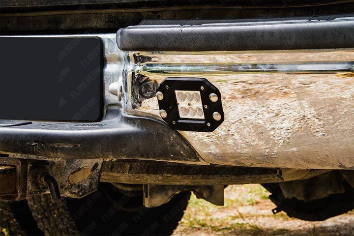 Фара FlareBeam WL-24S2 дополнительного света светодиодная (LED) 24 Вт квадратная 3" 12–24 В Cree*06 flood - изображение 9