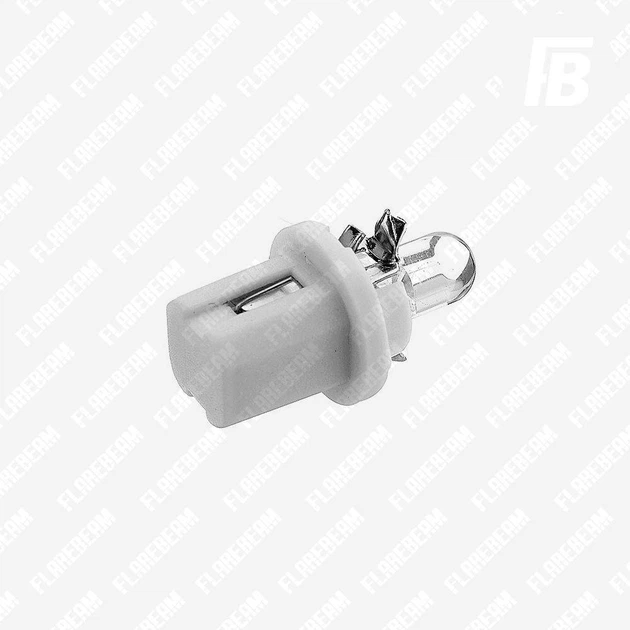 Лампа LED цоколь B8.5d (BX85d BAX85d) с линзой 12 В DIP 5 мм*01 (белый) - изображение 7