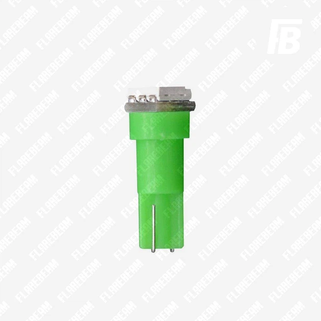 Лампа LED цоколь T5 (W1.2W безцокольна) 12 В SMD 505001 (зелений) - зображення 4