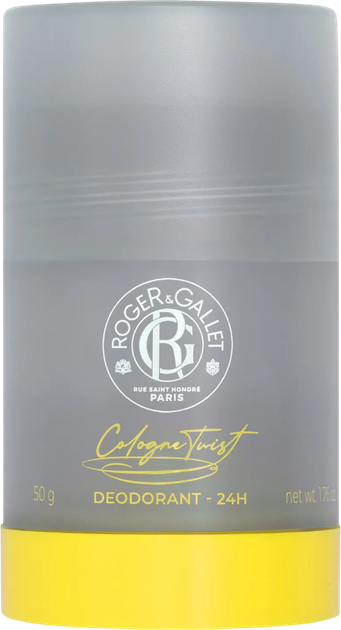 Dezodorant Roger & Gallet Cologne Twist 24H w sztyfcie 50 ml (3701436925482) - obraz 1