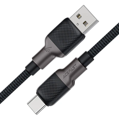 Кабель USB 2.0 AM-Type-C M, 1,2 м, 60W silicone braid C10-04 Acefast - изображение 4