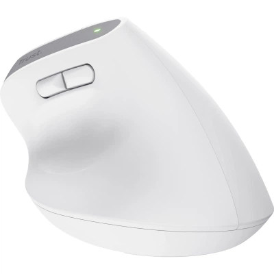 Мишка Trust Bayo+ Ergonomic Wireless/Bluetooth White (25399) - зображення 3