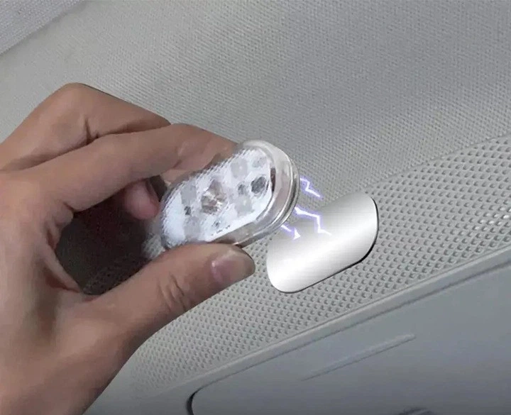 Сенсорне акумуляторне неонове підсвічування салону автомобіля A-Plus Led RGB 2 шт, 7 режимів - зображення 5