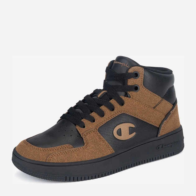 Подростковые высокие кеды для мальчика Champion Rd18 2.0 Ms B Gs Mid S32980-MS033 38.5 Коричневые (5905588661429) - изображение 2