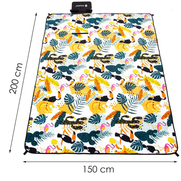 Koc piknikowy Springos plażowy 150 x 200 cm multikolor (5907719450650) - obraz 10