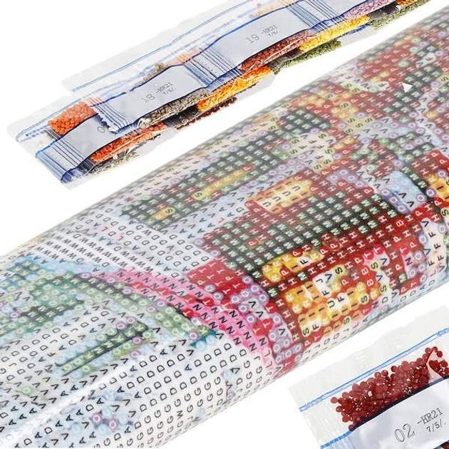Zestaw do haftu diamentowego Springos mozaika Park nocą 40 x 30 cm DP0019 (5907719443690) - obraz 10