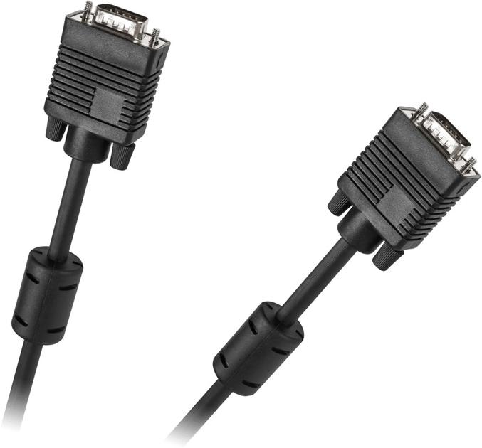 Кабель SVGA - SVGA 10m Black (5901436722748) - зображення 1