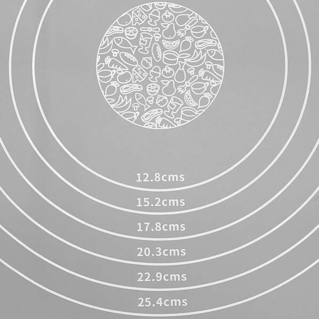 Mata do formowania i pieczenia ciasta Springos z podziałką do ciasta 40 x 30 cm (5907719436746) - obraz 5