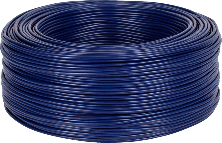 Kabel 2 x RCA 3 mm 100m Blue (5901436707509) - obraz 2