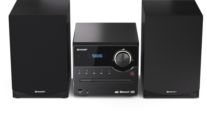 Акустична система Sharp XL-B517D DAB+/BT Hifi Black (XL-B517DBK) - зображення 2