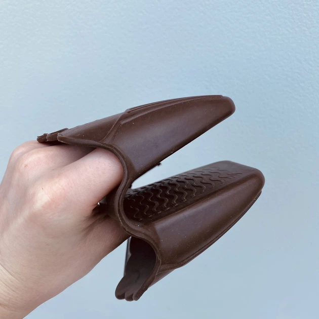 Прихватка силиконовая 10,5*10,5 см Lessner Chef Choco 10258 - изображение 2