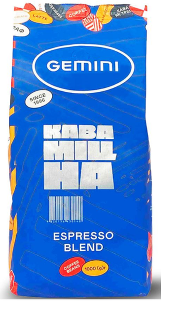 Кофе в зернах Gemini «Крепкая» 1000 г - Фото 1 Кофе в зернах Gemini «Крепкая» 1000 г - изображение 1