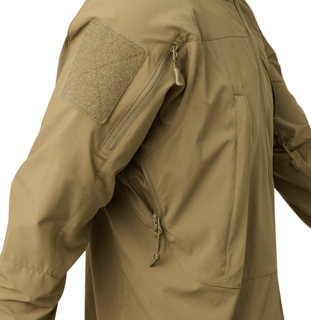 Куртка Helikon - Tex Trooper StormStretch Softshell MK2 - Coyote XS - изображение 2