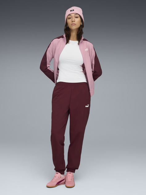 Спортивний костюм жіночий Puma 68816396 XL Ruby Shimmer (4069157341554) - зображення 1