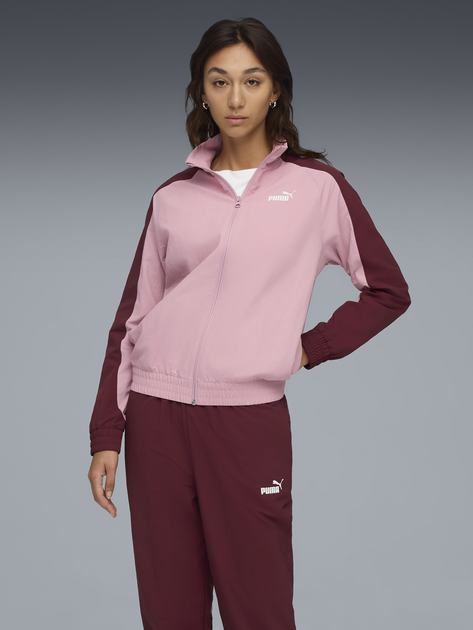 Спортивний костюм жіночий Puma 68816396 XL Ruby Shimmer (4069157341554) - зображення 3