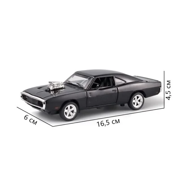 Моделька машини Dodge Charger 1970, точна до найдрібніших дрібниць, має звукові та світлові ефекти - Фото 2 Моделька машини Dodge Charger 1970, точна до найдрібніших дрібниць, має звукові та світлові ефекти - зображення 2