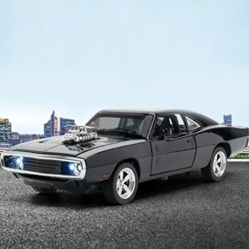 Моделька машини Dodge Charger 1970, точна до найдрібніших дрібниць, має звукові та світлові ефекти - Фото 3 Моделька машини Dodge Charger 1970, точна до найдрібніших дрібниць, має звукові та світлові ефекти - зображення 3