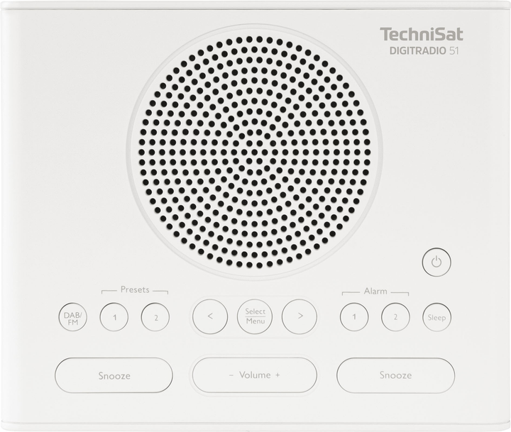 Radiobudzik TechniSat DigitRadio 51 White (0001/4981) - obraz 3