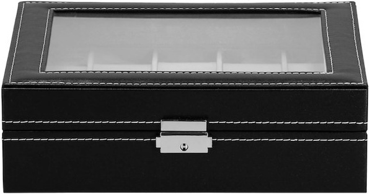 Шкатулка для годинників Springos HA1056 чорна 25 x 20 x 8 см (5907719433271) - зображення 2