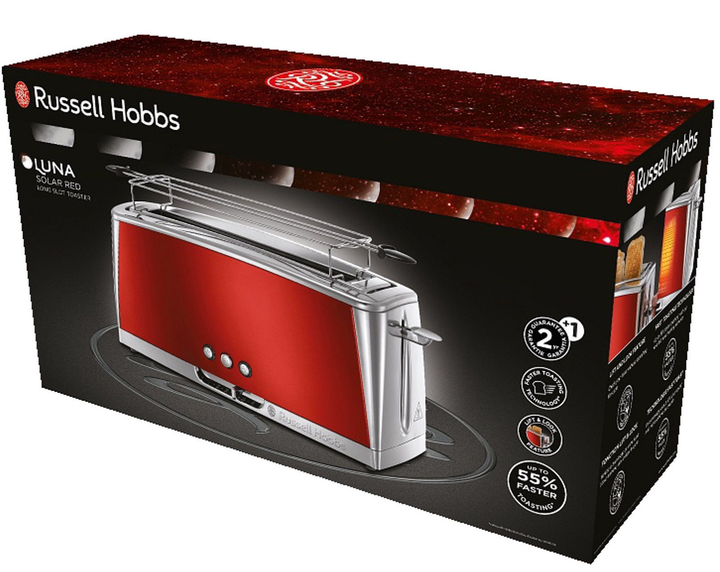 Тостер Russell Hobbs Luna Long Slot 23250-56 - зображення 7